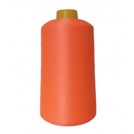 Текстурированная нитка 150D/1 № 4467 оранжевый неон в Брянке